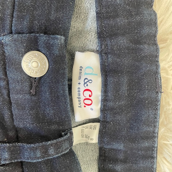 D&Co. Denim + Company Jeans Women's 8 - Picture 3 of 4